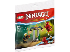 Конструктор LEGO NINJAGO Битва Кая и Раптора в храме 30650