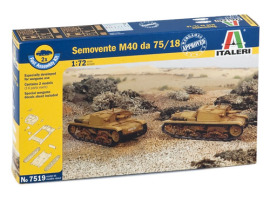 обзорное фото Semovente M40 da 75/18 Armored vehicles 1/72