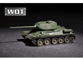 обзорное фото Збірна модель 1/72 Танк Т-34/85 Trumpeter 07167 Бронетехніка 1/72