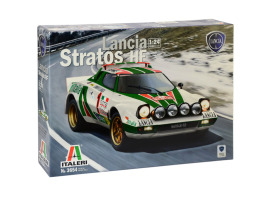 обзорное фото Scale model 1/24 Car Lancia Stratos Italeri 3654 Cars 1/24