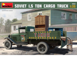 обзорное фото SOVIET 1.5 TON CARGO VEHICLE Cars 1/35