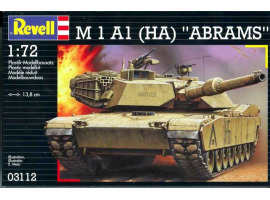 обзорное фото  M1A1 (HA) Abrams Бронетехніка 1/72