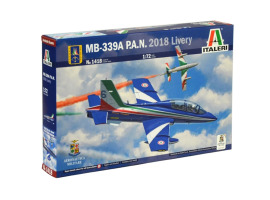 Сборная модель 1/72 Самолет MB-339A P.A.N. 2018 Livery Italeri 1418