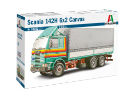 обзорное фото Збірна модель 1/24 Вантажний автомобіль Scania 142H 6x2 Canvas Italeri 90762 Вантажівки / причепи