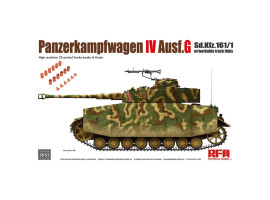 Збірна модель 1/35 Танк Panzerkampfwagen IV Ausf.G Sd.Kfz.161/1 Rye Field Model RM-5053