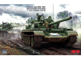 Сборная модель 1/35 Средний танк Т-55А обр. 1981 г. РФМ 5098