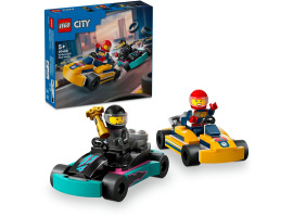 Конструктор LEGO City Картинг и гонщики 60400