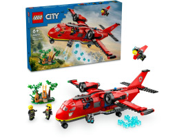 обзорное фото Конструктор LEGO City Пожарный спасательный самолет  60413 City