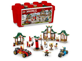 обзорное фото Конструктор LEGO NINJAGO Творча коробка з кубиками ніндзя 71787 NINJAGO