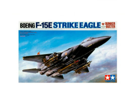обзорное фото Сборная модель 1/32 Самолет F-15E STRIKE EAGLE W/BUNKER BUSTER Тамия 60312 Самолеты 1/32