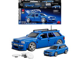 Коллекционная машинка-конструктор Mattel Brick Shop Hot Wheels Speed Audi (JGR28)
