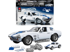 Коллекционная машинка-конструктор Mattel Brick Shop Hot Wheels Elite Corvette Grand Sport (JGR31)