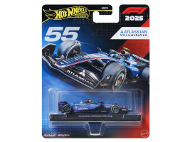 Hot Wheels Williams Carlos Sainz #55 Formula 1 Collectible Car (JKD85)