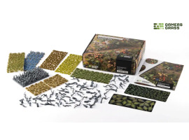 обзорное фото Набір для декорування підставок чарівний ліс Enchanted Forest Basing Box Gamers Grass GGSB-EFBB Набори деталювання