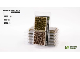 обзорное фото Набор пучков травы болотистая Marshland (4-6 мм) Gamers Grass GGSET-ML Наборы деталировки