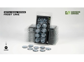 обзорное фото Frost Lake - Round 32mm (x8) Gamers Grass GGT-FLR32 Sundry