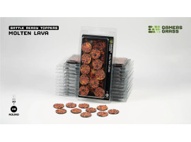 обзорное фото Molten Lava - Round 28mm (x10) Gamers Grass GGT-MLR28 Sundry