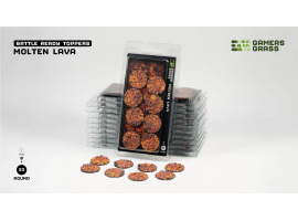 обзорное фото Molten Lava - Round 32mm (x8) Gamers Grass GGT-MLR32 Sundry
