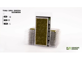 обзорное фото Набор пучков травы сухой зелёной Tiny Dry Green 2мм Gamers Grass GGTT-DG Наборы деталировки