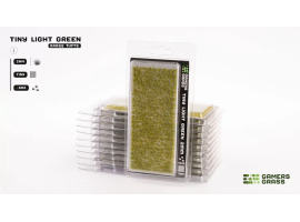 обзорное фото Набор пучков травы светло-зелёной Tiny Light Green 2мм Gamers Grass GGTT-LG Наборы деталировки