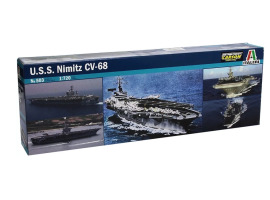 Збірна модель 1/720 Авіаносець США "Nimitz" CVN-68 CVN-68 Italeri 0503