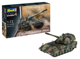 Scale model 1/72 self-propelled gun Panzerhaubitze 2000 Revell 03347