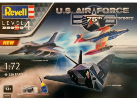 обзорное фото Scale model 1/72 aircraft US Air Force 75th Anniversary Revell 05670 Aircraft 1/72
