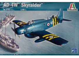 обзорное фото AD-4W Skyraider Aircraft 1/48