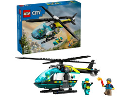 обзорное фото Конструктор LEGO City Гелікоптер аварійно-рятувальної служби 60405 City