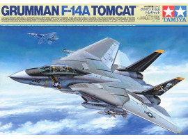 обзорное фото Сборная модель 1/48 модель Самолета Grumman Ф-14A Tomcat Тамия 61114 Самолеты 1/48