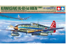 обзорное фото Збірна модель 1/48 літак Kawasaki Ki-61-Id Hien (Tony) Tamiya 61115 Літаки 1/48