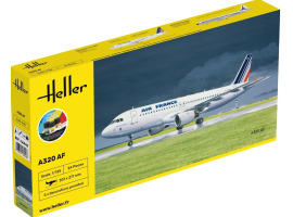 Збірна модель 1/125 Літак Airbus A320 AF - Стартовий набір Heller 56448