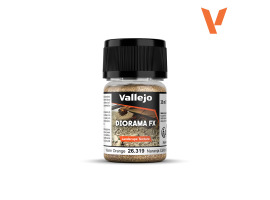 обзорное фото Текстура Помаранчевий пісок 0.1-0.6 мм (Warm Orange) Vallejo 26319 Матеріали для створення