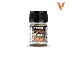 обзорное фото Текстура Помаранчевий пісок 1-2 мм (Warm Orange) Vallejo 26321 Матеріали для створення