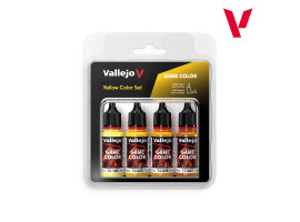Acrylic paints set Game Color Blue shades 4 pcs VAL 72376