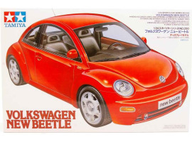 обзорное фото Scale model 1/24 Car Volkswagen New Beetle Tamiya 24200 Cars 1/24