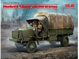 обзорное фото Standard B “Liberty” with WWI US Drivers Автомобили 1/35