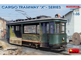 обзорное фото Збірна модель 1/35 Вантажний трамвай серії "Х" MiniArt 38030 Автомобілі 1/35
