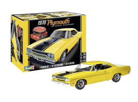 обзорное фото Збірна модель 1/24 Автомобіль 1970 Plymouth Road Runner Revell 14531 Автомобілі 1/24