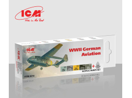 обзорное фото Набор акриловых красок Немецкой авиации Второй мировой войны Наборы красок