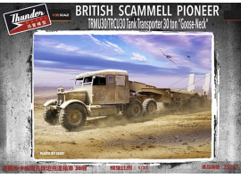 обзорное фото Збірна модель 1/35 Британський 30-тонний танковий транспортер Scammell Pioneer TRMU30/TRCU30 Thunder Model 35207 Автомобілі 1/35