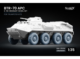 Набір коліс K-58 для БТР-70 APC від Trumpeter ScaleX WM-35056