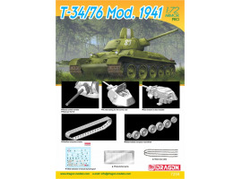 обзорное фото T-34/76 Mod. 1941 (Armor Pro Series) Бронетехника 1/72
