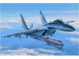 Scale mode 1/48 aircraftl Su-27 Flanker Early Version HobbyBoss 81712
