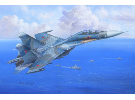 Збірна модель 1/48 Літак Су-27УБ Flanker C HobbyBoss 81713