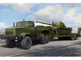 обзорное фото Сборная модель украинского KrAZ-6446 Tractor with MAZ/ChMZAP-5247G sem Автомобили 1/35