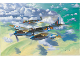 обзорное фото Збірна модель 1/48 Літак De Havilland "Wasp" F.3 Fighter Trumpeter 02894 Літаки 1/48