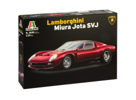 Scale model 1/24 Lamborghini Miura JOTA SVJ Italeri 3649