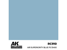 Акрилова фарба на спиртовій основі Air Superiority Blue FS 35450 AK-interactive RC910