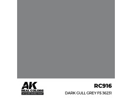 Акрилова фарба на спиртовій основі Dark Gull Grey FS 36231 АК-interactive RC916